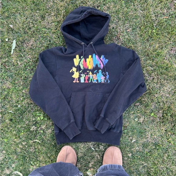 Y2K Sesame Street Champion Hoodie - Picture 1 of 3